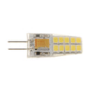 G4 Silicone Crystal LED Corn Light Bulb 3W DC 12V Lamp 20Pcs LED White