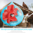 12pcs Chicken Drinker Feeder Automatic Chick Quail Drinking Water Nipple  A