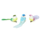 12pcs Artificial Simulation Foam Feather Birds Home Ornaments Crafts Decor