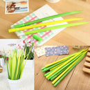 Novelty Green Grass Leaf Pen Grass Blade Writing Pen Office School Supplies Gift