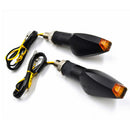 1X 14LED Motorcycle Turn Signal Lamp Amber Light Indicator Universal 12V Fad  lj