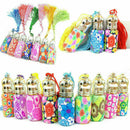 1pc 6ml Empty Glass Perfume Essential Oil Bottle Roll Flower On Roller Rand N0S5