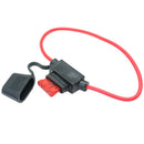 2x 10A Wire In-line Car Automotive Vehicle Boat Blade Fuse Holder Fuse ALF