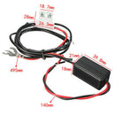 12V Car LED Running Light Relay Harness DRL Controler On/Off Switch
