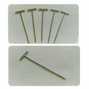 50 Pcs DIY Metal 38mm/1.50" T Pins For Modelling Macrame .Wigs Sewing Craft W1Y5