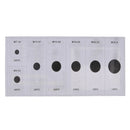 170Pcs 7Sizes Utility Rubber Grommet Assortment Electrical Firewall Wire Gasket
