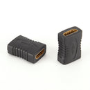 2PCS HDMI Female to Female Coupler Extender Adapter Connector F/F for HDTV HD LJ