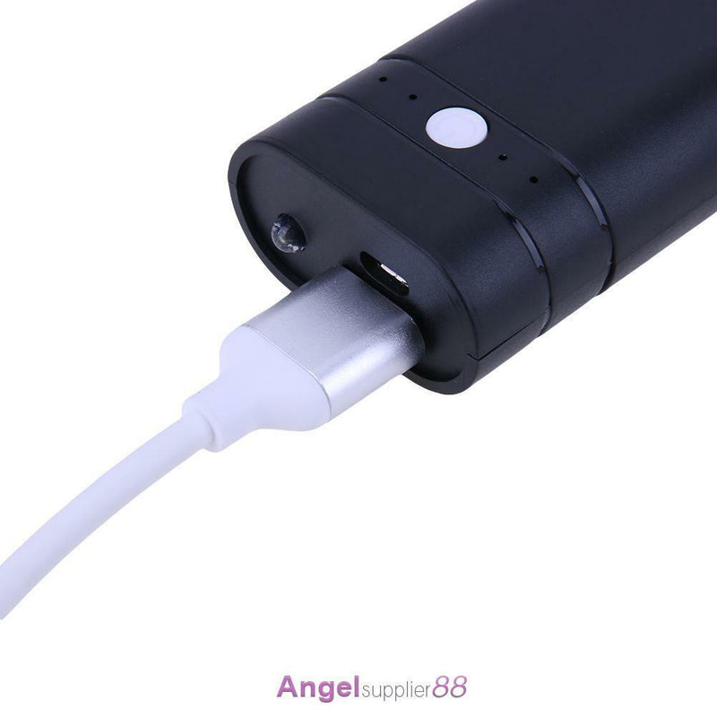 Universal USB 2X18650 Power Bank Case DIY Battery Charger Box +LED Flashlight