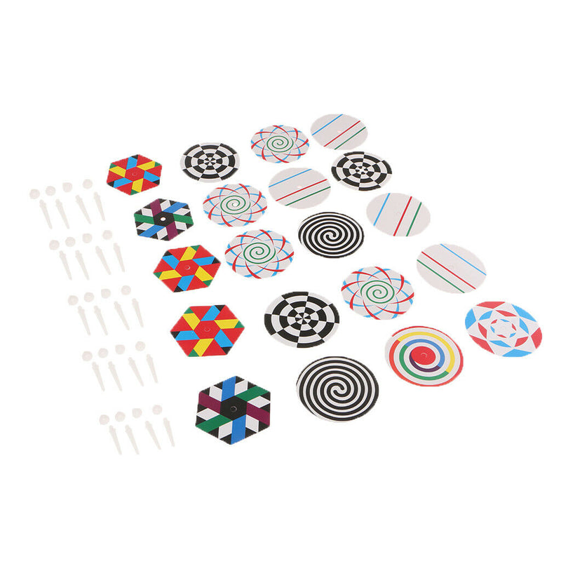 5 Set 4 pcs Colorful Gyroscopes Spinner Each Set Kids Birthday Xmas Gift