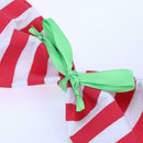 Red White Stripe Elf Christmas Gift Candy Bag Santa Claus Cute Gift Bag