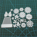 Flower Pot Metal Cutting Die Scrapbook Paper Embossing Cut Stencil Paper Card