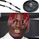 100x Transparent Dreadlocks Hair Ring Hair Braid Beads Cuffs Clips 6mm  OZ