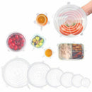 Silicone Stretch Lids, 12 Pack to Keeping Food Fresh, Reusable, Durable and