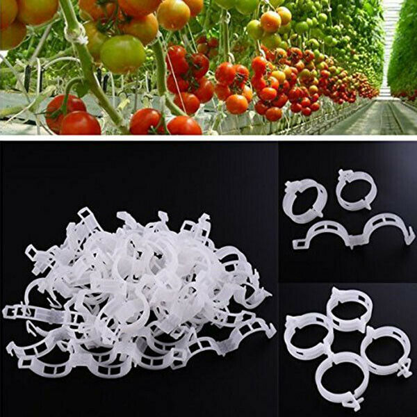 150 Pcs Plant Support Garden Clips,Tomato Vine Clips,Tomato Trellis Clips f
