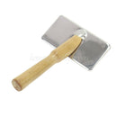 9x5.5cm Dog Cat Hair Brush Pet Grooming Fur Needle Red Comb Rake Wooden Handle