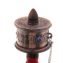 10cm Hand Held Prayer Wheel, Tibetan Buddhsim Prayer Mini for Lucky Pray
