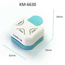 2x Mini Paper Corner Punch Border Rounder Laminate Scrapbooking Gift Cards