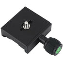 QR50S Aluminum Clamp 50mm Quick Release Plate for Arca-Swiss Tripod SWB
