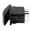 Blue Light Horn pattern LED 12V/20A 24V/10A 5-pin Rocker Toggle Switch Car  Y2S7