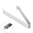 1X(1Pcs Ice Tongs Portable Functional Reusable Durable Stainless Steel Newn