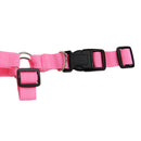 Adjustable Dog Muzzle for Barking Soft Dog Mouth Cover Anti-bite Pink L
