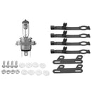 12V Universal Motorcycle Dirt Bike Halo Headlight head light lamp Dirt Bike P2L4