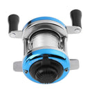 3.0:1 Metal Bait Casting Spinning Fishing Reel Boat Ice Fishing Wheel Blue