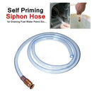 1.85M Self Priming Siphon Hose Pump Draining Fuel Water Petrol Aquarium Car F1I3