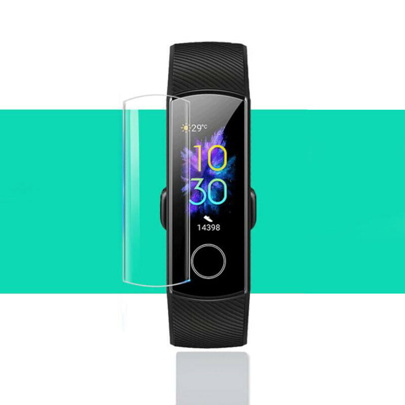 9pcs Shockproof Screen protector HD Clear Soft TPU Film for Huawei Honor Band 5