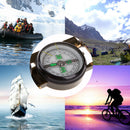 Portable Folding Lens Compass American Military Fashion Multifunction New