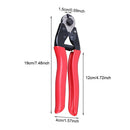 Home Steel Wire Cutter Nipper 8 Inch Spring Hard Rope Manual Plier Labor Saving