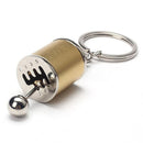 Creative Auto Tuning Part Gearshift Turbo Key Chain Car Turbine Keychain Keyring