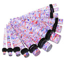 36pcs Acrylic Ear Plug Taper Kit Expander Stretcher Stretching Piercing