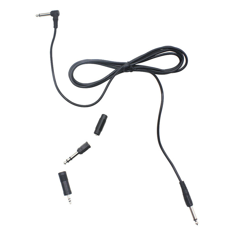 Guitar Amplifier Audio Cable Electric Patch Lead Cord Wire With 3 Connectors