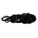 10X Women Black Elastic Hair Ties Band Ropes Ring Ponytail Holders Best Offer 3C