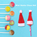 Christmas Decorations Mini Santa Claus Hats Non-woven Lovely Xmas Cute Soft Top