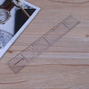 Sewing Patchwork Ruler Material Transparent Handmade DIY Quilting Tool 30cm