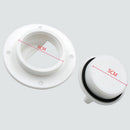 New Water Valve Deck Drain Scupper Drain Valve Outlet for Marine Boat Raft