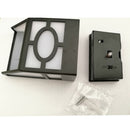 Wall Mounted Solar LED Lights for Outdoor Garden Path Landscape Fence Lamps