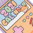 1PCS 2021 Calendar Cute Monthly Calendar Student Memo Multifunctional Plan S Hn