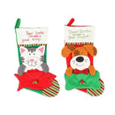 Large Christmas Stocking Sock Gift Holder Christmas Tree Decoration New Yea