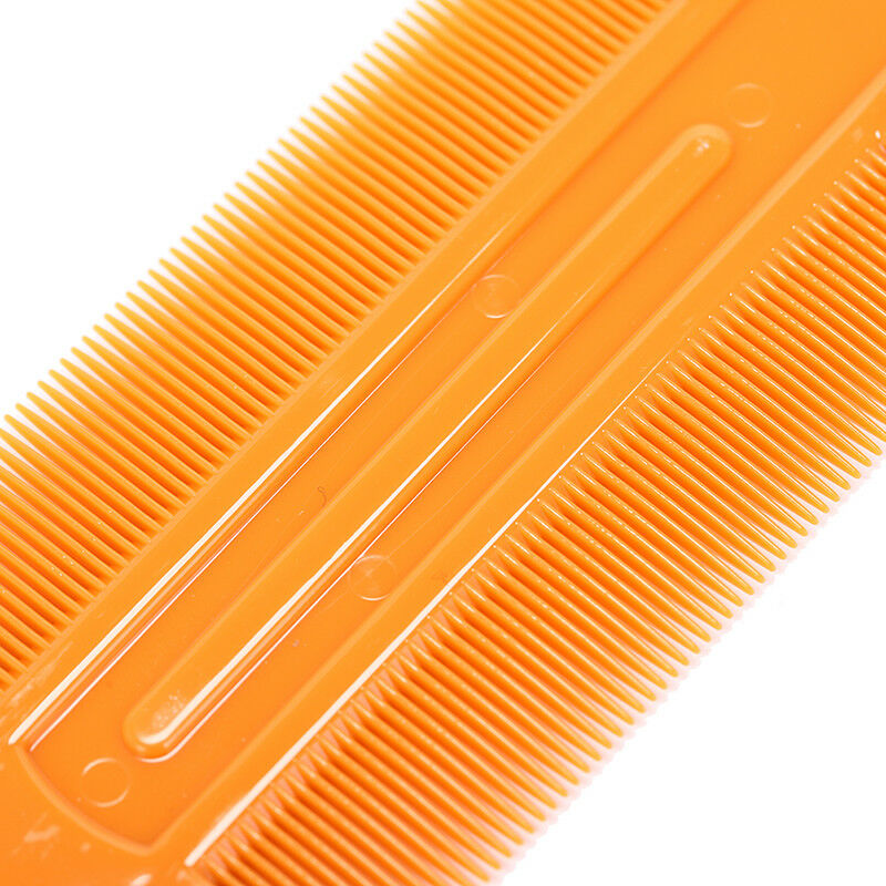 plastic handle double sided head lice comb hair combs lice flea nit hair comb TO