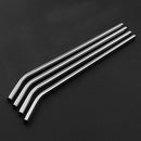 Reusable Drinking Straws Cleaner Brush Set Stainless Steel Metal Straws