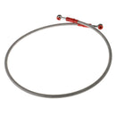 90cm Long Gray Metal Motorcycle Motorbike Brake Line Cable 10mm