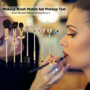 8pcs Cartoon Makeup Brushes Kit Blush Eyeshadow Face Cosmetic Pens (2) A