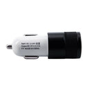 New 2. 1A USB Car Charger of 2 Port Cigarette Lighter Car Adapter Charger f