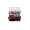 6X Elastic Hair Bands Silk Satin Scrunchie Hair Ties Ponytail Holder Ropes NEW.
