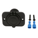 Socket Charger, 12V Power Outlet Cigarette Lighter Socket, Triple Function Panel