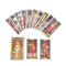 Golden Art Nouveau Tarot Deck 78 Cards for Beginners Classic Art Nouveau Sty Ew