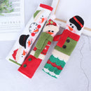 3pcs Fridge Handle Covers Christmas Ornaments Microwave Oven Dishwasher Do`3C